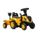 Jamara Rutscher Caterpillar τρακτέρ με ρυμουλκούμενο 2-σε-1, κίτρινο
