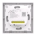 Sonoff MINI-ZB2GSL-E Recessed Single Touch Wall Switch with Aller‑Retour Frame — Ecru