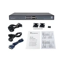LevelOne Switch 8x10GE/4x10GSFP+ 19" Managed L3 (MPN: XEL-1291, SKU: 569821)