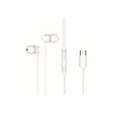 Conceptronic In‑ear USB‑C Headset BRENDAN03W (White)