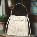 Γυναικεία Τσάντα MICHAEL KORS Carson - LT Cream (22x19x10 cm)