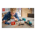 LEGO City Λιμενικό Φορτηγό Τρένο με Γερανό & Φορτηγό, 7+ ετών, 803 τεμάχια (60509)