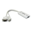 Sandberg Μετατροπείς - Αντάπτορες HDMI female σε USB-A VGA male Λευκό