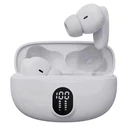 Denver TWE-57 In-ear Bluetooth Handsfree Ακουστικά με Θήκη Φόρτισης Λευκά