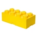 Lego κουτί αποθήκευσης τουβλάκι 8 - Κίτρινο
