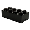 Lego Κουτί Αποθήκευσης Brick 8 - Μαύρο