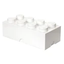 Lego Κουτί Αποθήκευσης Brick 8 - Λευκό