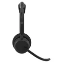 Jabra Evolve3 45 Stereo Link 390a UC Wireless On-Ear Multimedia Headset with Microphone and Bluetooth