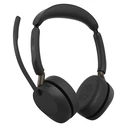 Jabra Evolve3 65 Stereo Link 390a UC Stand Wireless On‑Ear Multimedia Headset with Microphone and Bluetooth