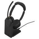 Jabra Evolve3 65 Stereo Link Wireless On-Ear Bluetooth Headset with Microphone