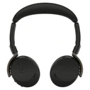 Jabra Evolve3 65 Flex Link 390a Wireless On‑Ear Multimedia Headset with Microphone (MS variant)