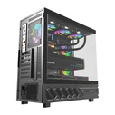 Darkflash DS950V Gaming Midi Tower Κουτί Υπολογιστή με Πλαϊνό Παράθυρο Μαύρο