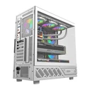 Darkflash DS950V Gaming Midi Tower Κουτί Υπολογιστή με Πλαϊνό Παράθυρο (Λευκό)