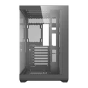 Darkflash C280 Gaming Mini Tower Κουτί Υπολογιστή με Πλαϊνό Παράθυρο Μαύρο
