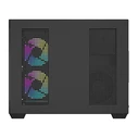 Darkflash B275 Pro Gaming Mini Tower Κουτί Υπολογιστή με Πλαϊνό Παράθυρο και ARGB Φωτισμό - Μαύρο
