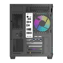 Darkflash B275 Pro Gaming Mini Tower Κουτί Υπολογιστή με Πλαϊνό Παράθυρο και ARGB Φωτισμό - Μαύρο
