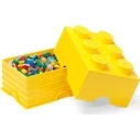 LEGO Κουτί Αποθήκευσης Brick 6 - Κίτρινο