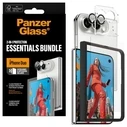 PanzerGlass Essentials 2-σε-1 γυαλί οθόνης + προστατευτικό φακού για iPhone Duo