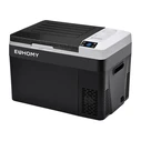 Euhomy Portable Solar Fridge 30L Black