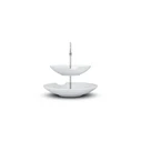 FIFTYEIGHT Food-Tempel 2-tier, deep plates with 'bite' edge