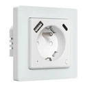 Avatto WOT20-FR Single Flush Wi‑Fi Smart Wall Socket (USB-C)