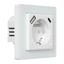 Avatto WOT20-FR Single Flush Wi‑Fi Smart Wall Socket (USB-C)
