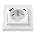 Avatto WOT20-FR Single Flush Wi‑Fi Smart Wall Socket (USB-C)
