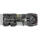 Amewi Mercedes-Benz Arocs 6x6 Remote Control Dump Truck 1:14 Red (RTR)