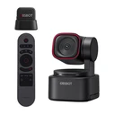Obsbot Tiny 3 Lite Webcam 48MP 4K@30fps 1080p@120fps με ενσωματωμένο μικρόφωνο, AI παρακολούθηση, USB 2.0, τηλεχειριστήριο, Obsbot Vox Se μικρόφωνο συμπεριλαμβάνεται, Γκρι