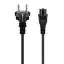 Καλώδιο Τροφοδοσίας Goobay 57846, 0.75mm², 1m, μαύρο