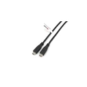 Equip USB‑C to USB‑C Cable (USB 2.0), 3A, PD 60W, St/St, 0.30 m, Black (SKU 578529, MPN 128832)