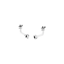 OPLITE Monitor Zusatzhalter 45-57" ScreenLockPro R8/S8 White Retail (OP-SLPW-S8R8)