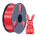 Sunlu Silk PLA+ 3D Printer Filament - Silk Red - 1kg