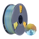 Sunlu PLA+ Silk 3D Printer Filament - Blue / Purple / Orange (Spool)