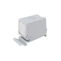Equip Shielded Keystone Coupler Cat6A 1xRJ45 (Keystone, DIN) - Grey
