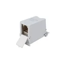 Equip Shielded Keystone Coupler Cat6A 1xRJ45 (Keystone, DIN) - Grey