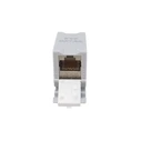 Equip Shielded Keystone Coupler Cat6A 1xRJ45 (Keystone, DIN) - Grey