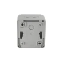 Equip 2-Port Keystone Surface-Mount Box, Unshielded, Outdoor, Grey (MPN 125451, SKU 581707, EAN 4015867244180)