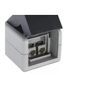 Equip 2-Port Keystone Surface-Mount Box, Unshielded, Outdoor, Grey (MPN 125451, SKU 581707, EAN 4015867244180)