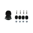 Equip 1-Port Keystone Surface-Mount Outdoor Box (unshielded), Gray