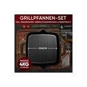 Gussk?nig Pre?seasoned Cast Iron Grill Pan 30 cm (GK-46)