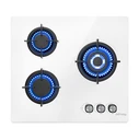 IsEasy Natural Gas Hob Built-in 60x52 cm White MGBG-603 (Autonomous)