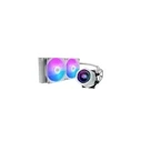 CoolerMaster MasterLiquid Core Nex 240 ARGB Υδρόψυξη AIO CPU με 2 Ανεμιστήρες 120mm Λευκή