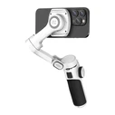 Gimbal Κινητού με Σταθεροποιητή 3 Αξόνων και 6 ώρες λειτουργίας Λευκό