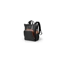 Port (Port Designs) Muse 16" ECO Laptop Rucksack with Pouch, Black