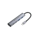 Conceptronic Hub 4-Port USB 3.2 with USB-C Connection Grey HUBBIES22G