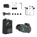 EJEAS K1 Pro - Μονή Ενδοεπικοινωνία Κράνους Μηχανής με Bluetooth 5.1 & Κάμερα K1PRO
