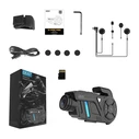 EJEAS K1 Pro+ - Μονή Ενδοεπικοινωνία Κράνους για Μηχανή με Bluetooth & Κάμερα