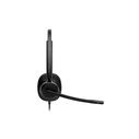 HP Poly Mission 415 Monaural On‑Ear Multimedia Headset with Microphone (USB‑A / USB‑C)