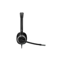 Poly Mission 615 Monaural USB Wired Headset (USB-C with tethered USB-A adapter) - Bulk (SKU C01C3A6#AC3)
